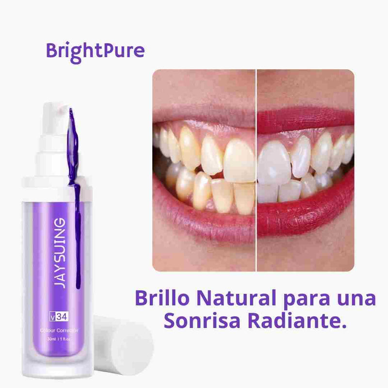 Blanqueador Dental BrightPure Violeta