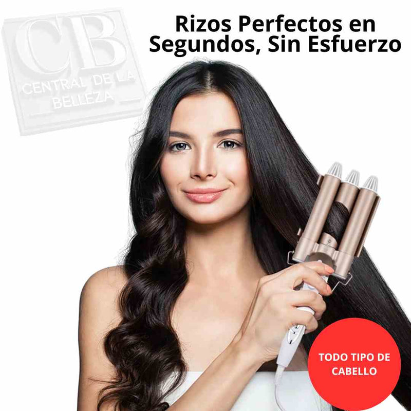 Rizador de Pelo de Cerámica | Rizos Definidos, Calentamiento Rápido