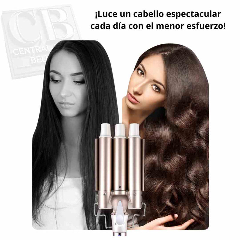 Rizador de Pelo de Cerámica | Rizos Definidos, Calentamiento Rápido